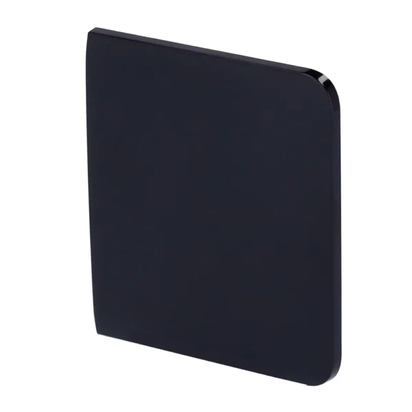 Ajax LightSwitch SideButton 1-gang/2-way. Pulsador Lateral Simple. Color Negro