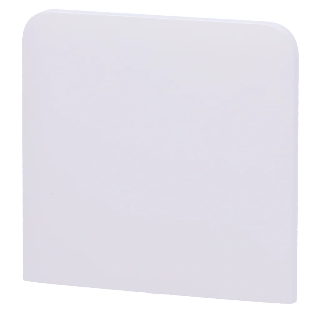 AJ-SIDEBUTTON-1G2W-W-VERT.webp Ajax SideButton (1 banda). Panel táctil lateral para interruptor vertical. Color blanco - Imagen 1