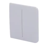 Ajax LightSwitch SideButton 2-gang. Pulsador Lateral Doble. Color Niebla