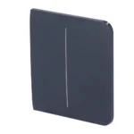 Ajax LightSwitch SideButton 2-gang. Pulsador Lateral Doble. Color Grafito