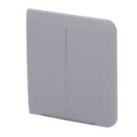 Ajax LightSwitch SideButton 2-gang. Pulsador Lateral Doble. Color Gris
