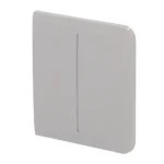 Ajax LightSwitch SideButton 2-gang. Pulsador Lateral Doble. Color Oliva