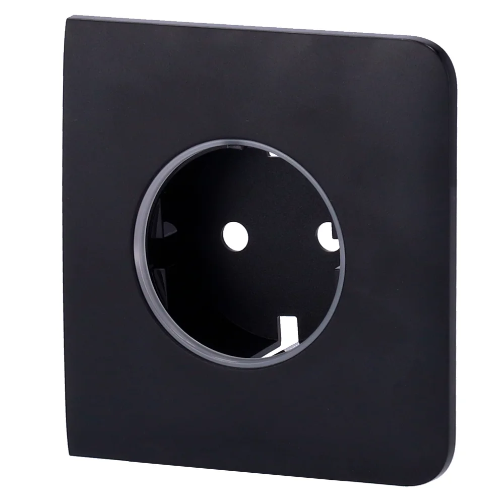 AJ-SIDECOVER-B.webp Ajax SideCover. Tapa lateral para base de enchufe. Color negro - Imagen 1