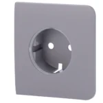 Ajax SideCover. Tapa lateral para base de enchufe. Color gris