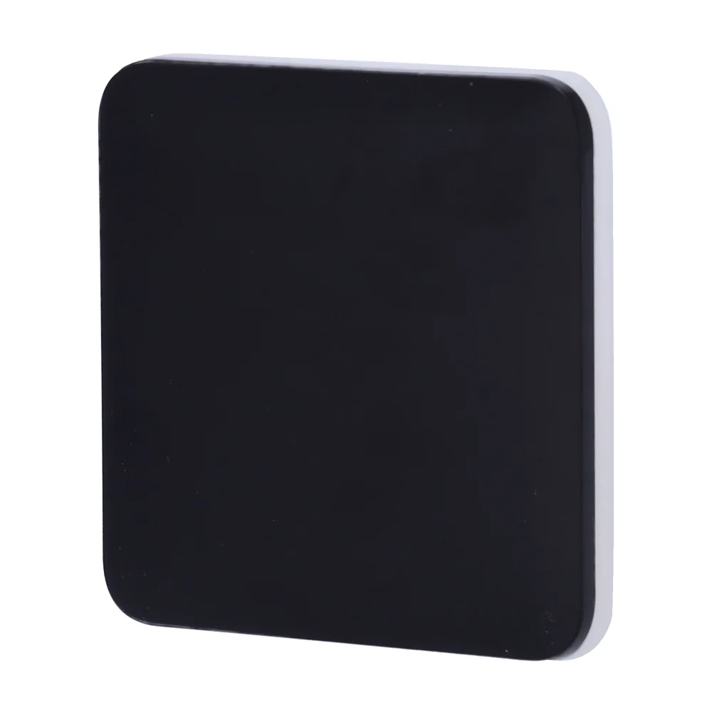 AJ-SOLOBUTTON-1G2W-B.webp Ajax LightSwitch SoloButton 1-gang/2-way. Pulsador Simple. Color Negro - Imagen 1