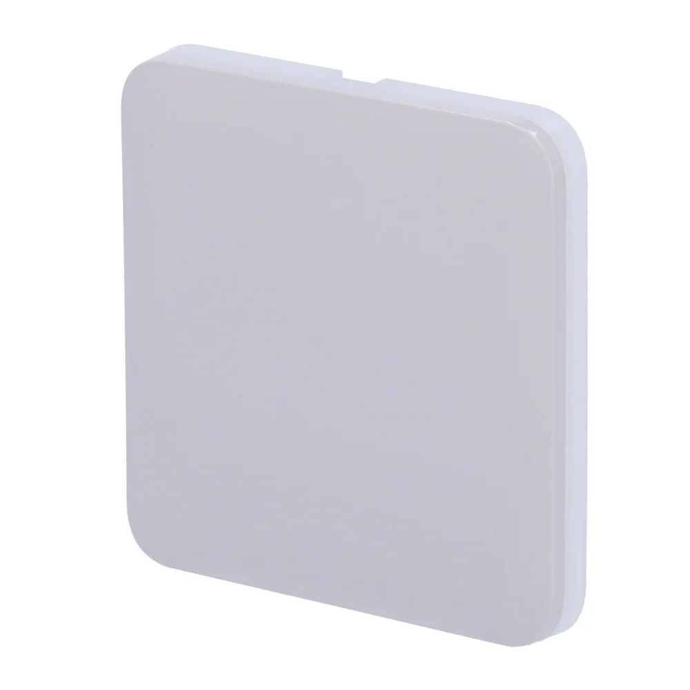 AJ-SOLOBUTTON-1G2W-FOG.webp Ajax LightSwitch SoloButton 1-gang/2-way. Pulsador Simple. Color Niebla - Imagen 1