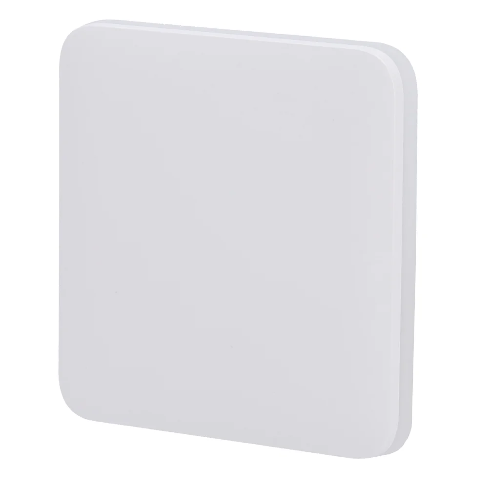 AJ-SOLOBUTTON-1G2W-W.webp Ajax LightSwitch SoloButton 1-gang/2-way. Pulsador Simple. Color blanco - Imagen 1