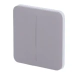Ajax LightSwitch SoloButton 2-gang. Pulsador Doble. Color Gris
