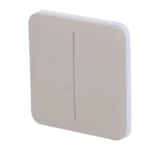 Ajax LightSwitch SoloButton 2-gang. Pulsador Doble. Color Oliva