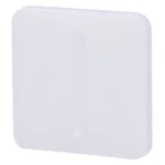 Ajax LightSwitch SoloButton (Dimmer) Blanco - Panel táctil para interruptor de luz regulable - Retroiluminación LED