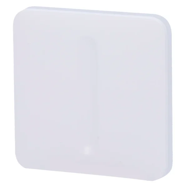 Ajax LightSwitch SoloButton (Dimmer) Blanco - Panel táctil para interruptor de luz regulable - Retroiluminación LED