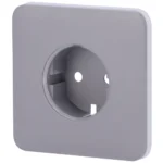 Ajax SoloCover. Tapa para base de enchufe. Color gris