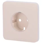 Ajax SoloCover. Tapa para base de enchufe. Color marfil