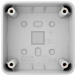 Caja de montaje para un dispositivo - Uso interiores - Compatible con AJ-SOLOBUTTON o AJ-SOLOCOVER - Factor de forma europeo 55 - Colo blanco