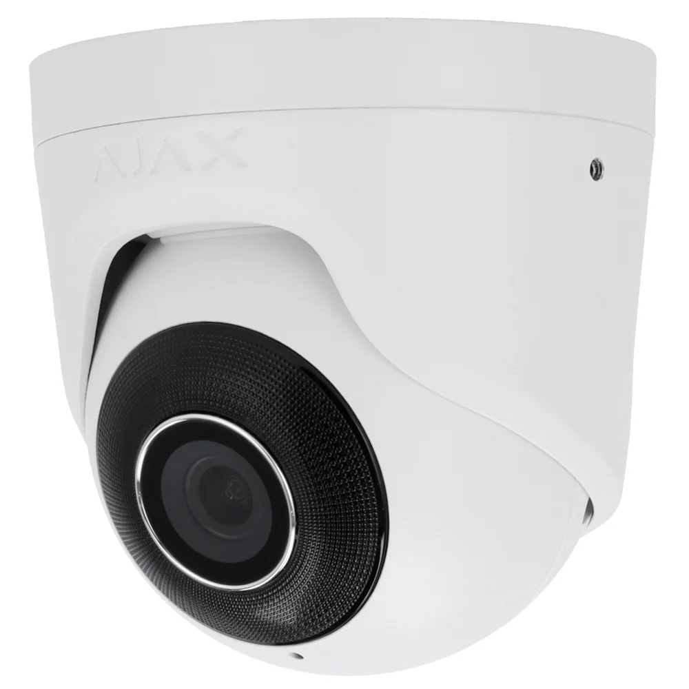 AJ-TURRETCAM-5-0400-W.webp Ajax TurretCam (5Mp/4mm). Color Blanco - Imagen 1