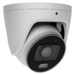 Cámara IP Turret 5 Megapíxel Ajax - 1/2.7" Progressive Scan CMOS - Lente varifocal motorizada 2.8~12 mm - IR 60 m | Luz blanca 40 m | PoE 802.3at/af - 120 dB TrueWDR | Detección de movimiento | IA - MicroSD hasta 256GB | Color Blanco