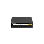 Reyee Switch PoE Sobremesa - Carcasa Metal - 8 puertos RJ45 10/100 Mbps PoE+ 802.3af/at - 2 Puertos Uplink RJ45 10/100 Mbps - Plug and Play - Tecnología de ahorro de energía
