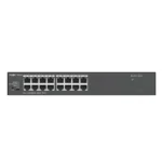 Reyee Switch Sobremesa - Carcasa Metal - Enrackable - 16 puertos RJ45 - Velocidad 10/100/1000 Mbps - Plug and Play - Tecnología ahorro de energía