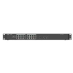Reyee Switch PoE Sobremesa - 16 Puertos RJ45 + 2 Uplink SFP - 16 Puertos Gigabit + 2 Puertos Gigabit - 16 Puertos PoE+ 802.3af/at | Potencia total 247W - Aislado de Puertos / Flow Control - Plug and Play