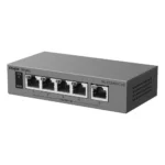 Reyee Switch - 5 x 10/100/1000 Mbps - Tolerancia a fallos por IA - Chasis metálico para escritorio - Protección hasta tensión de 6 kV