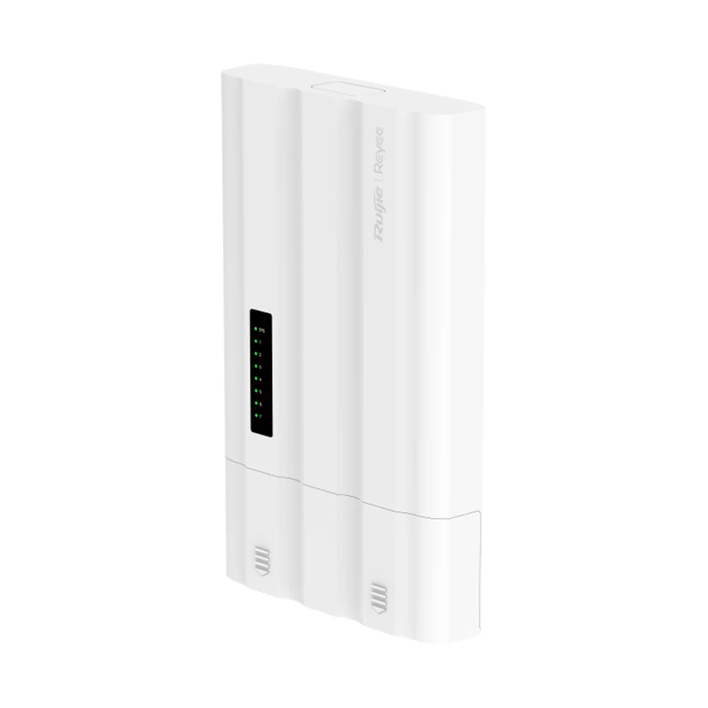 RG-ES207GS-AC-ODN1.webp Ruijie Reyee Cloud Managed L2 PoE Switch - 5 puertos Gigabit RJ45 y 2 ranuras SFP de subida - 4 puertos PoE/PoE+ - Alimentación por AC | IP65 | Proteccion sobretensiones hasta 8 kV - Imagen 1