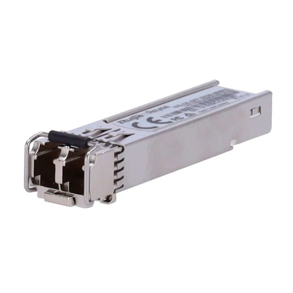 RG-NIS-GE-SFP-550M-MM850N1.webp Reyee Módulo transceptor SFP - Longitud de Onda 850 nm - Fibra multimodo - Conector LC - Máxima distancia 550m - 1Gb/s - 1000Base-SX - Imagen 1
