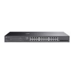 Switch Omada inteligente 28 puertos Gigabit, con 24 puertos PoE+