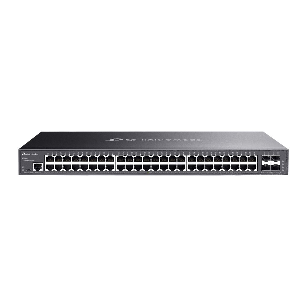 SG3452_UN_1.20_01_large_20240415203315h.jpg Switch administrado JetStream de 48 puertos Gigabit L2 con 4 ranuras SFP - Imagen 1