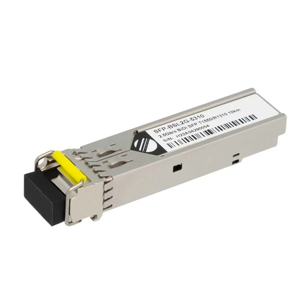 2010012-SFP-BSL2G-5310.webp SFP BiDi 2.5Gbps, LC Simplex, Monomodo TX:1550 RX:1310nm - 10Km - Imagen 1