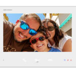 Monitor 2 hilos HD de interior para videoportero 7" 4 botones