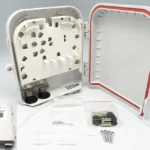Caja empalme y rep 8canales FO