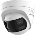 Cámara Turret IP doble lente 6MP Smart Hybrid Light gran angular 180º - Imagen 2