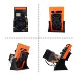 Bitaxe Gamma 602 — vistas frontal, trasera, lateral y perfil